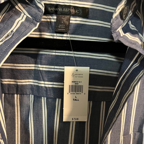 Banana Republic Boxy Cropped Shirt - Picture 4 of 6